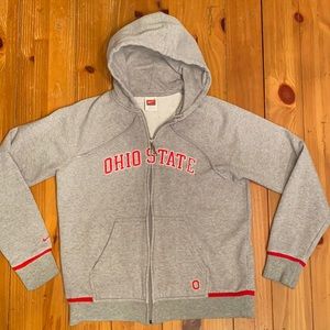 Nike Gray Ohio State Hoodie